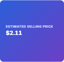 The headline estimated selling price